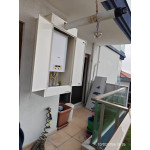 Metal beyaz  Dolabı B125CM