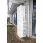 bahçe  beyaz  4  Klima  için  saklama dolabı