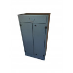 Metal Anrasit Gri Kombi Dolabı B125CM