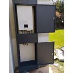Metal Anrasit Gri Kombi Dolabı Boy 100CM
