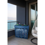 12  BTU   Balkon içi bahçe çiçek dekorlu Klima Gizleme 