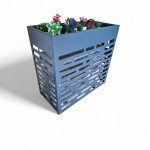 12  BTU   Balkon içi bahçe çiçek dekorlu Klima Gizleme 