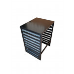 S501-TÜP LPG KORUMA KABİNİ  SİYAH 